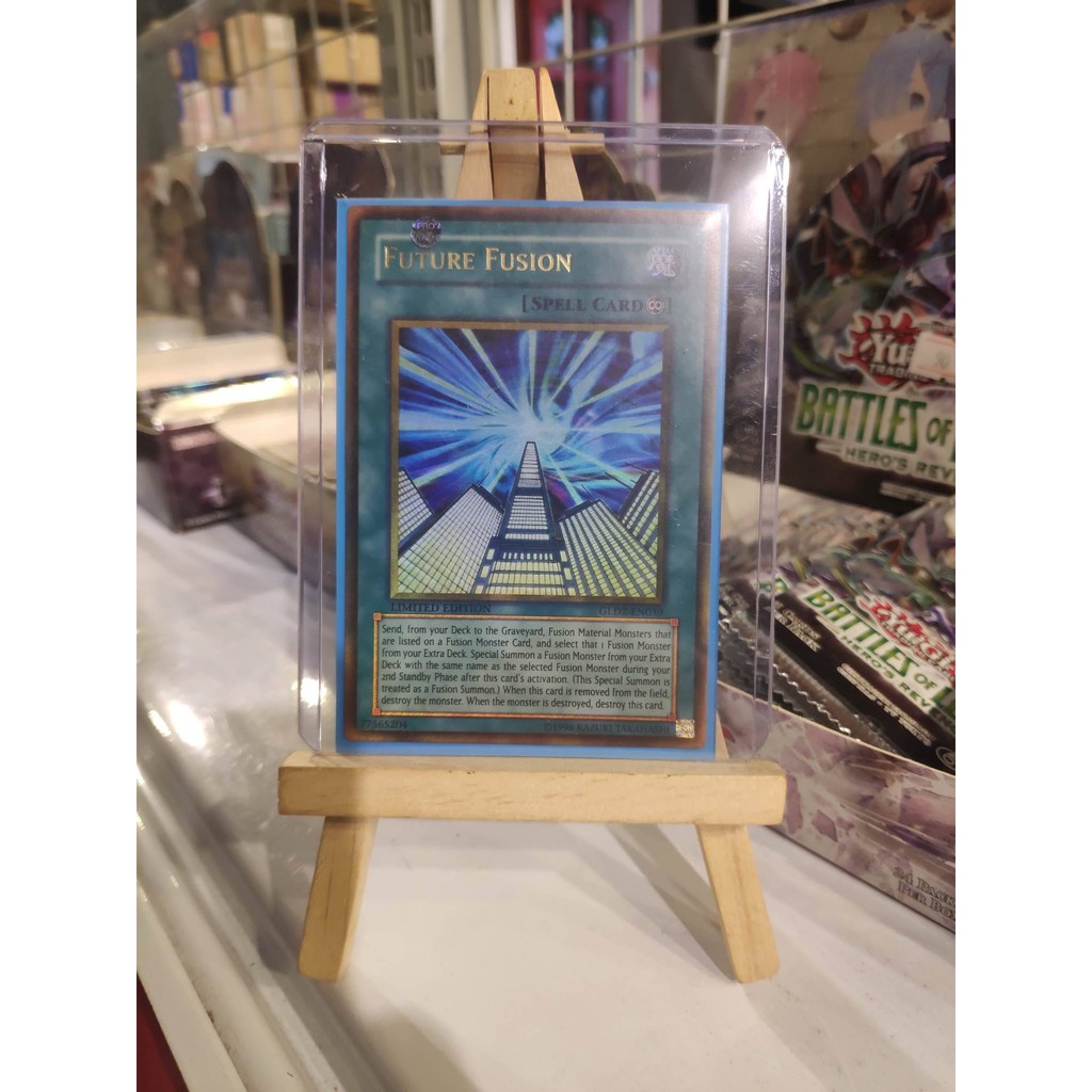 Lá bài thẻ bài Yugioh Future Fusion – Gold Rare - Tặng bọc bài nhựa bảo quản