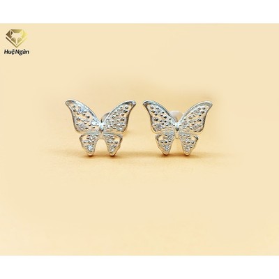 Bông tai bạc Ý 925 Huệ Ngân - Bướm xinh RYE140897