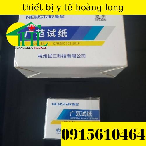 GIẤY QUỲ TÍM ĐO PH, THỬ NƯỚC ỐI - DỤNG CỤ THÍ NGHIỆM, HÓA CHẤT