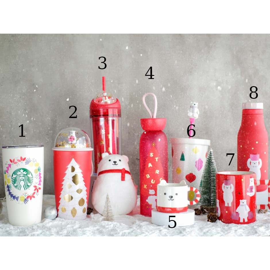 Bình giữ nhiệt Starbucks Noel 2021