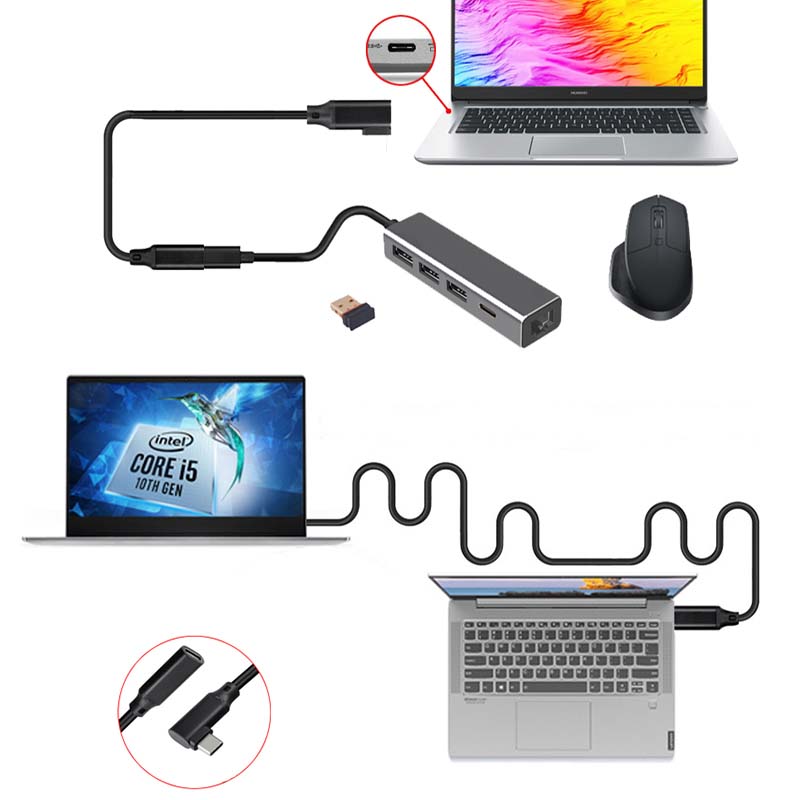 DELL Dây Cáp Sạc Nhanh 6ft / 2m Usb 3.2 (usb3.1 Gen2) Đầu Cắm Sang Đầu Cắm 10gbps 4k 60hz Cho Ipad Pro / Macbook M1