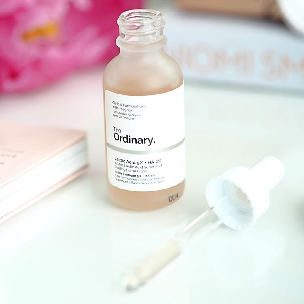 Tẩy da chết hóa học The Ordinary Lactic Acid 5% + HA - Bill USA/CANADA