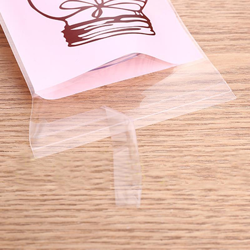 Set 100 Túi Nhựa Đựng Bánh Kẹo In Hình Hũ Gia Vị Dễ Thương