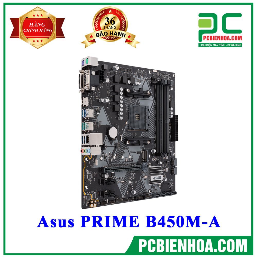 Bo mạch chủ ASUS PRIME B450M-A