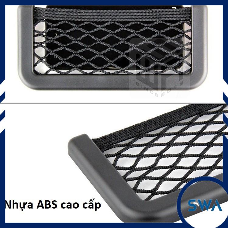 Túi lưới đựng đồ gắn bên trong xe oto, SWASTORE