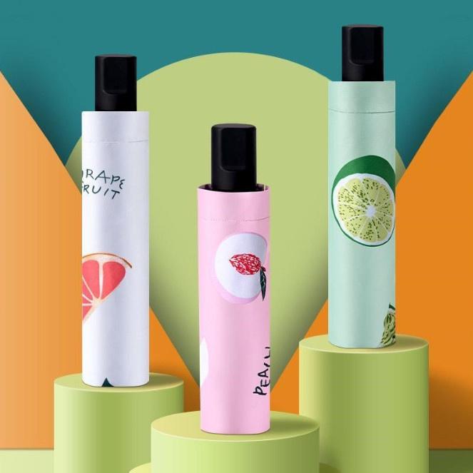 Ô dù che mưa nắng chống tia UV chủ đề trái cây siêu cute  OTRAICAY9