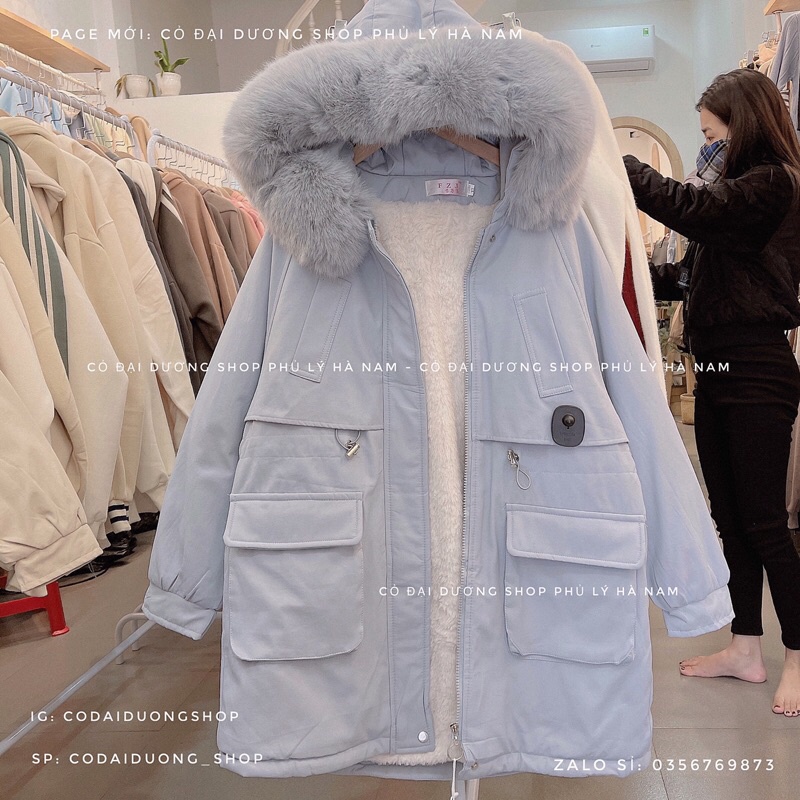 áo khoác kaki lót lông mã 915 | BigBuy360 - bigbuy360.vn