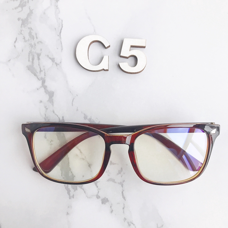 Kính Mát Chống Ánh Sáng Xanh Phong Cách Hàn Quốc