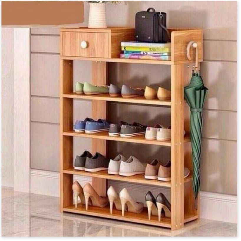 Tủ giày gỗ - Kệ giày 5 tầng