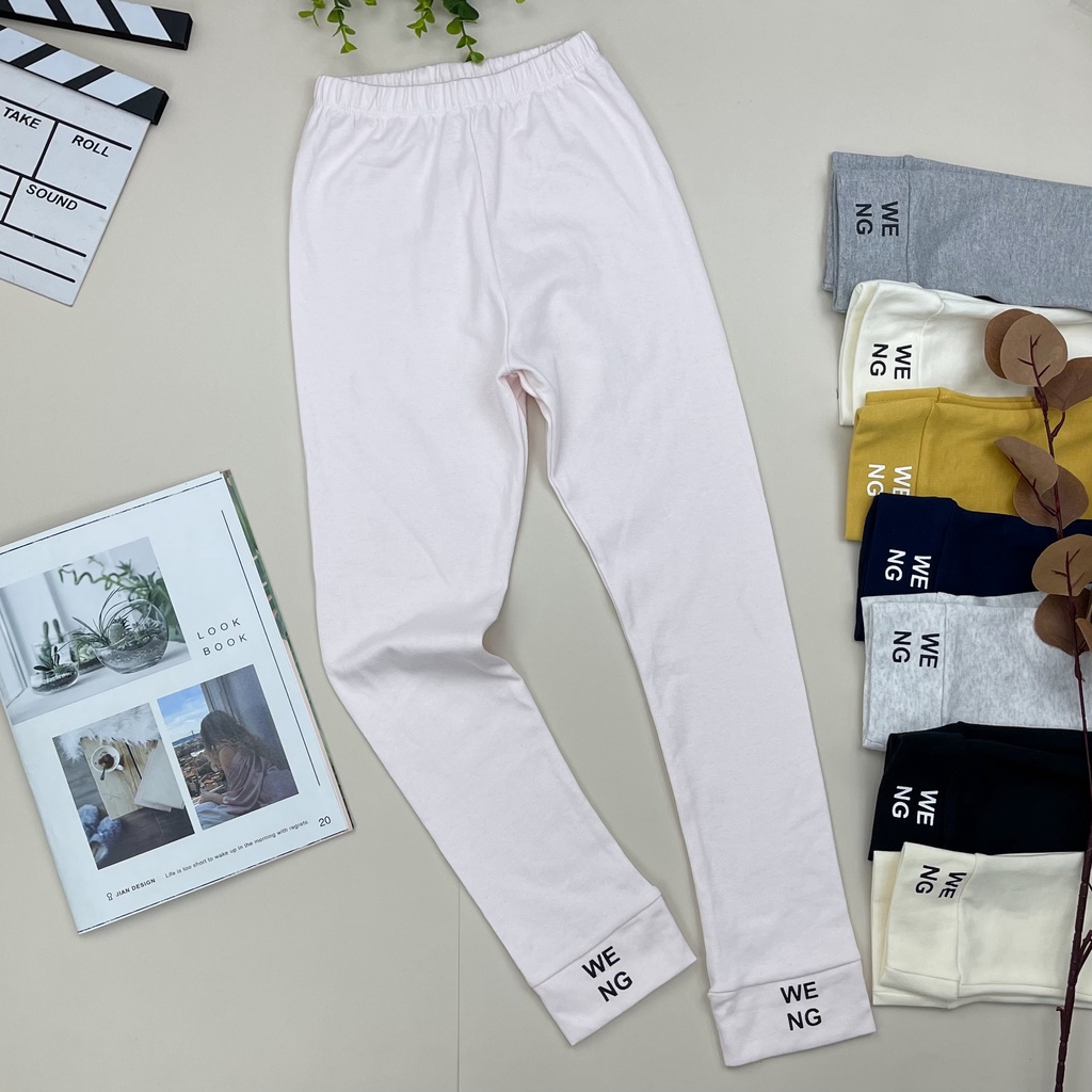 Quần dài thu đông bo gấu bogen bé gái size 11-17, cho bạn từ 30-48kg. Chất len dày dặn, đanh tay, dáng ôm bó thoải mái