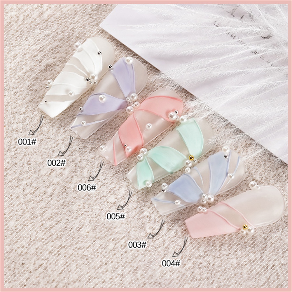 Keo Dán Móng Tay Nghệ Thuật 3D 5ml Dùng Một Lần