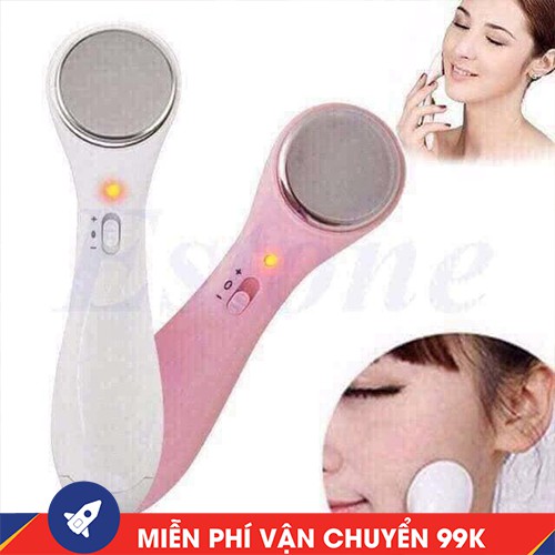 Máy Rửa Mặt ⚜️FREESHIP⚜️ Massage Mặt Ion [PK17]