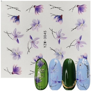 Decal, Sticker nước 3D dán móng nghệ thuật 5