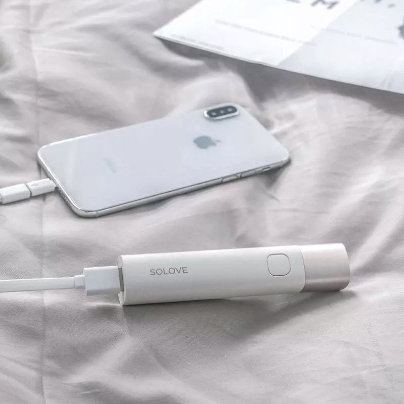 Đèn Pin Xiaomi SOLOVE X3s 3000mAh Mini Sạc USB Tiện Dụng