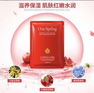 Mặt nạ lựu đỏ One Spring