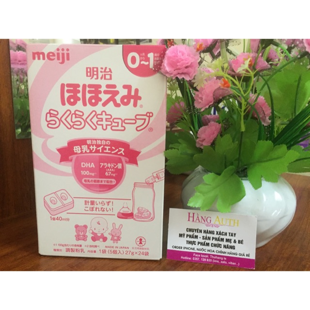 Combo sữa Meji/DHA/D3