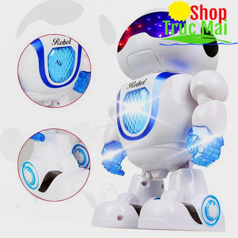 Đồ Chơi Trẻ Em Robot Biết Phát Sáng Và Nhảy Múa Theo Nhạc