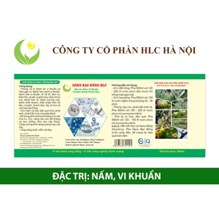 Chế Phẩm Sinh học NANO BẠC ĐỒNG HLC
