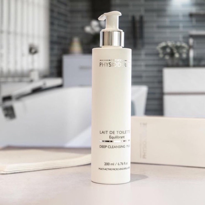 Sữa rửa mặt tẩy trang 3 trong 1 Methode Physiodermie Deep Cleansing Milk 50ml/200ml