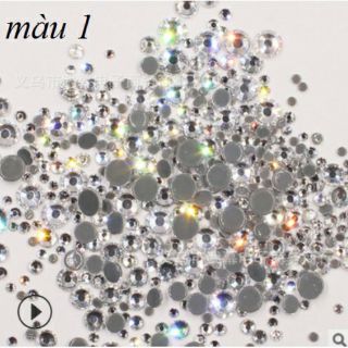 Đá chân keo mix size,450 viên