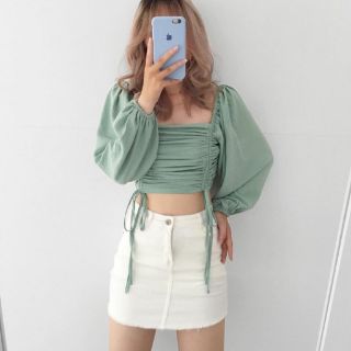 CROPTOP VOAN TAY PHỒNG
