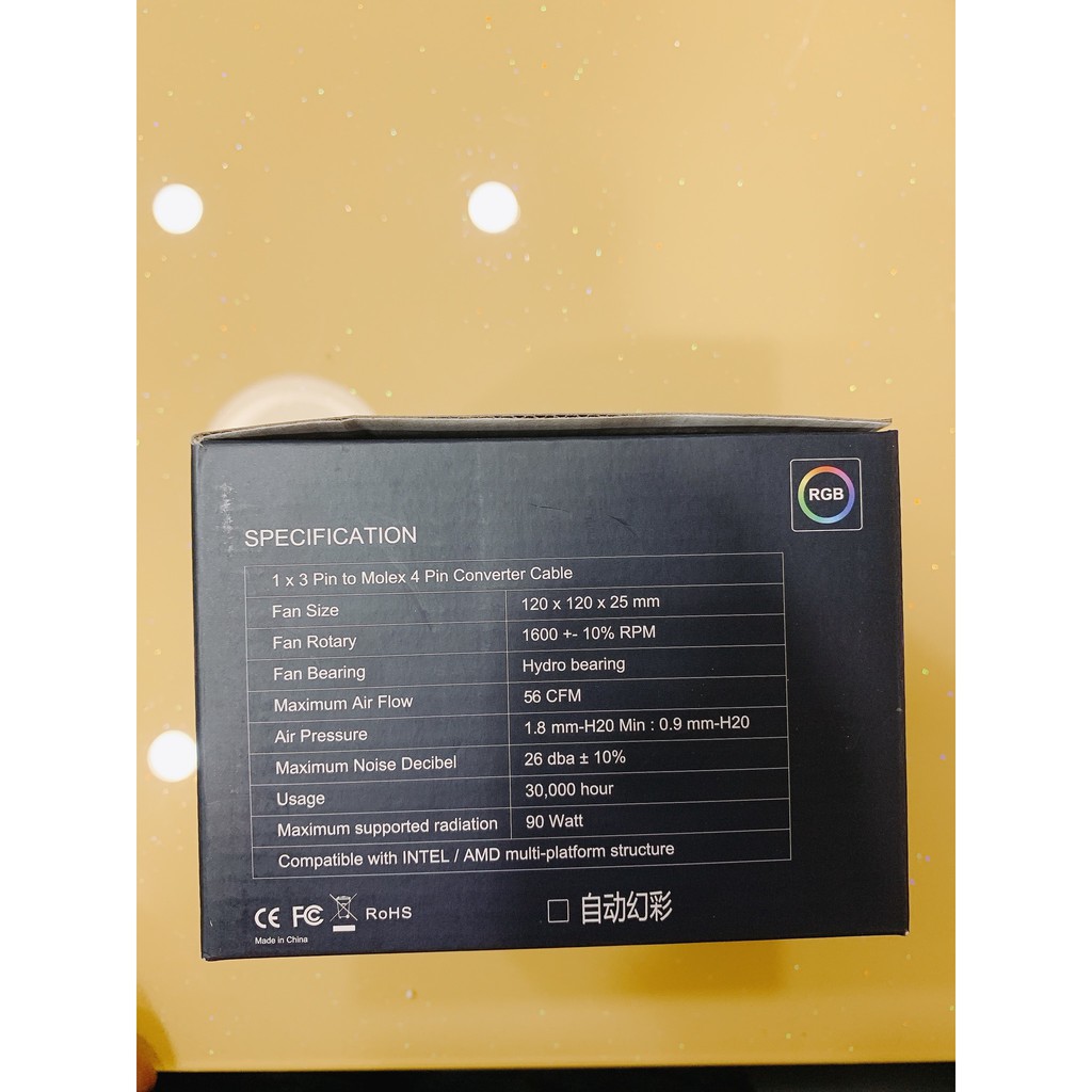 Tản nhiệt CPU Coolmon UFO-X LED RGB Hot 2020