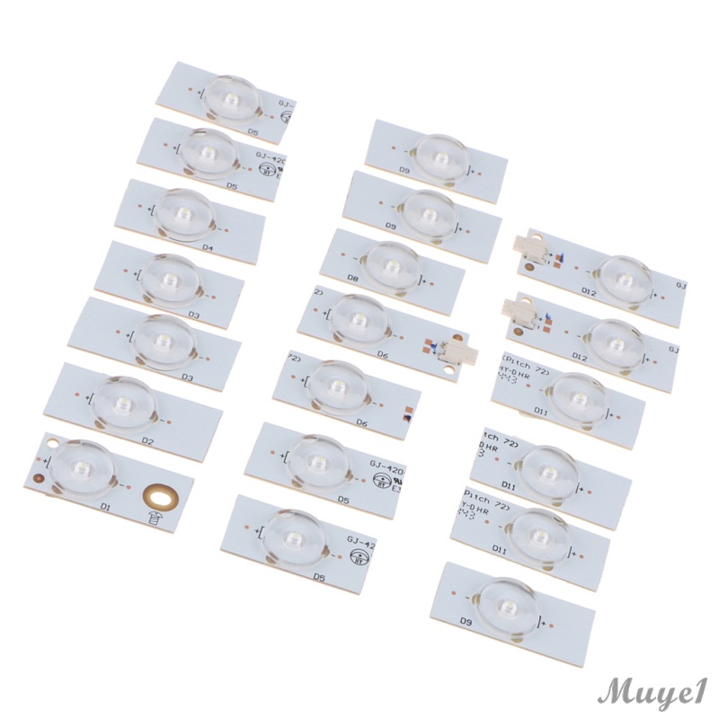 Bộ 20 Bóng Đèn Led 6v Smd Với Thấu Kính Quang Học Cho Tv Led 32-65 Inch | BigBuy360 - bigbuy360.vn