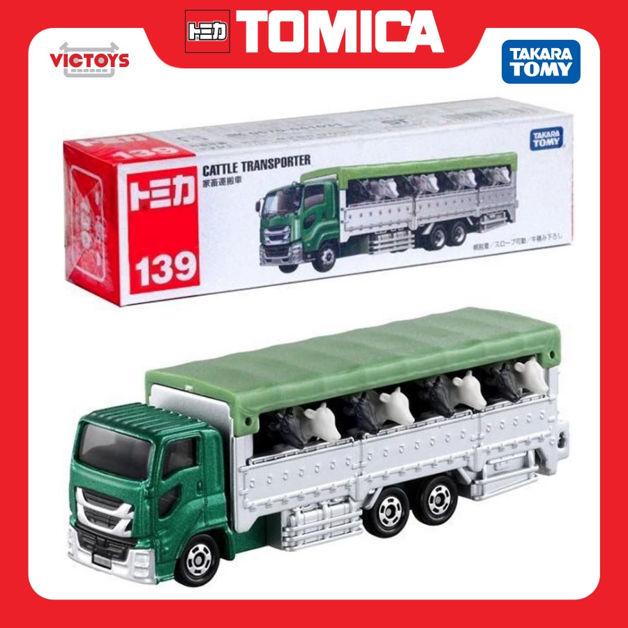 Xe mô hình Long Tomica No.139 Cattle Transporter 798323 - Victoys