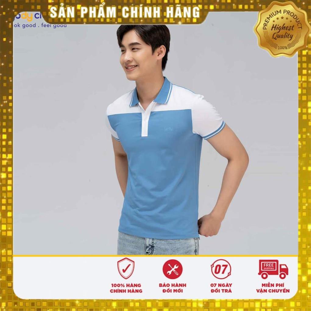 SALE - Áo phông polo nam YODY phối ngực vải coolmax thoàng mát chuẩn form APM3757