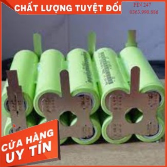 Hàn khối cell pin lishen 18650 2500mah theo yêu cầu, pin máy khoan