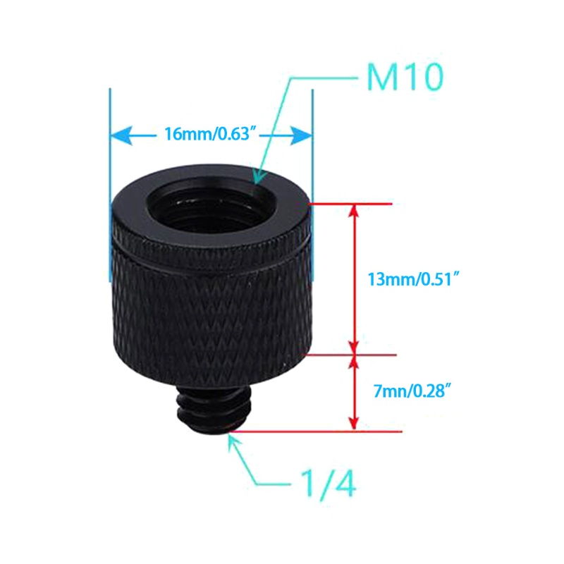 Set 2 Ốc Vít Chuyển Đổi 1 4 Sang M4 M5 M6 M8 M10 M12 1 4 Chuyên Dụng Cho Máy Chiếu DSLR