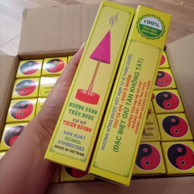 Nhang xông phong thủy Thiên Hương tẩy uế, trừ tà - 100% Thiên Nhiên | BigBuy360 - bigbuy360.vn