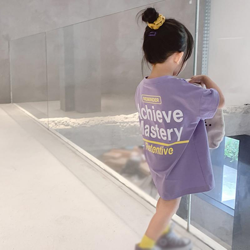 Áo Thun Tay Ngắn Cho Bé Gái