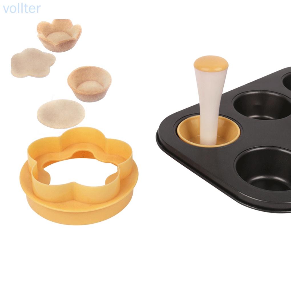 Khuôn nhấn làm bánh quy DIY tạo hình bông hoa bằng nhựa rửa sạch được tiện lợi cho nhà bếp