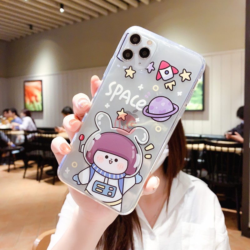 Ốp điện thoại dẻo in hình phi hành gia cho Samsung Galaxy S3 S4 Mini S5 S6 S7 E + S8 S9 S10 5G S10E S20Plus Ultra | BigBuy360 - bigbuy360.vn