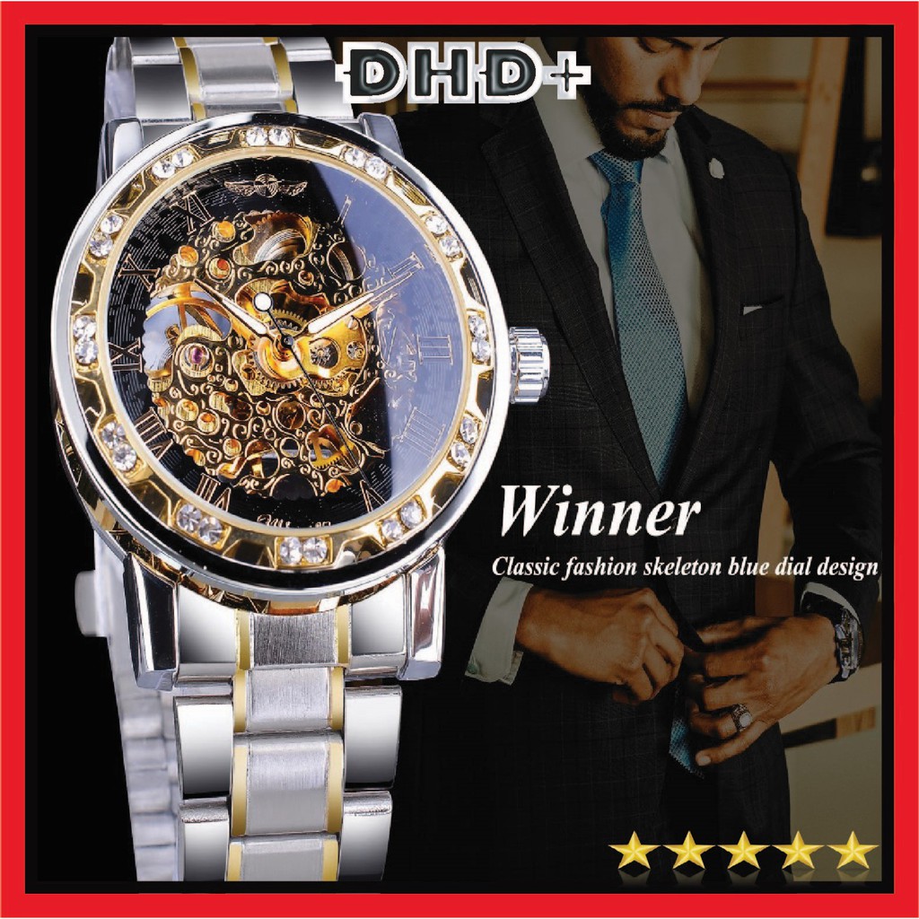 [HOT TREND] Đồng Hồ Cơ Nam Automatic Winner 001 Đẳng Cấp Của Quý Ông | BigBuy360 - bigbuy360.vn