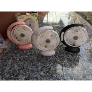 QUẠT SẠC TÍCH ĐIỆN CÓ ĐÈN QG-5590
