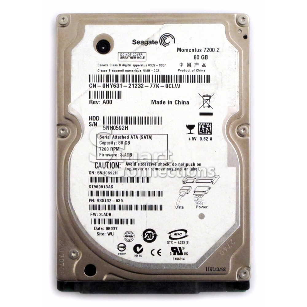 ổ cứng HDD Laptop Seagate 80GB