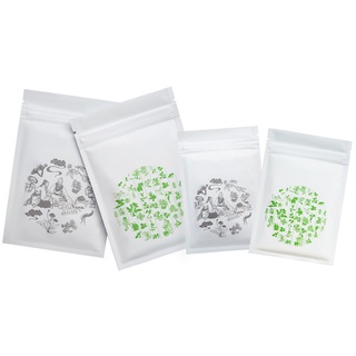 Set 100 Túi Zip Nhôm Giữ Nhiệt Đựng Thực Phẩm Tiện Dụng
