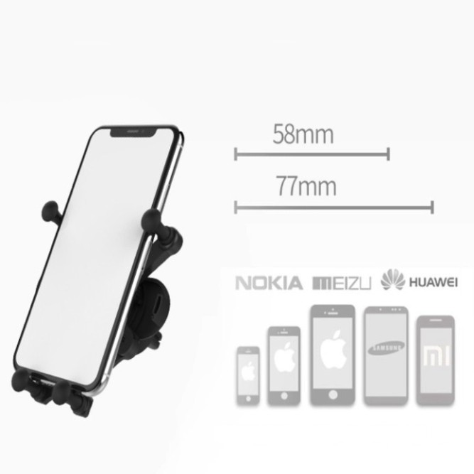 Giá đỡ điện thoại cài hốc gió trên ô tô cao cấp Philips DLK3416N - duyenkientt | BigBuy360 - bigbuy360.vn