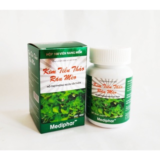 Viên Uống Làm Tan Sỏi Thận Kim Tiền Thảo Râu Mèo - Đánh Tan Sỏi Trong Thận - Kim Tiền Thảo OPC- Lọ 100 Viên