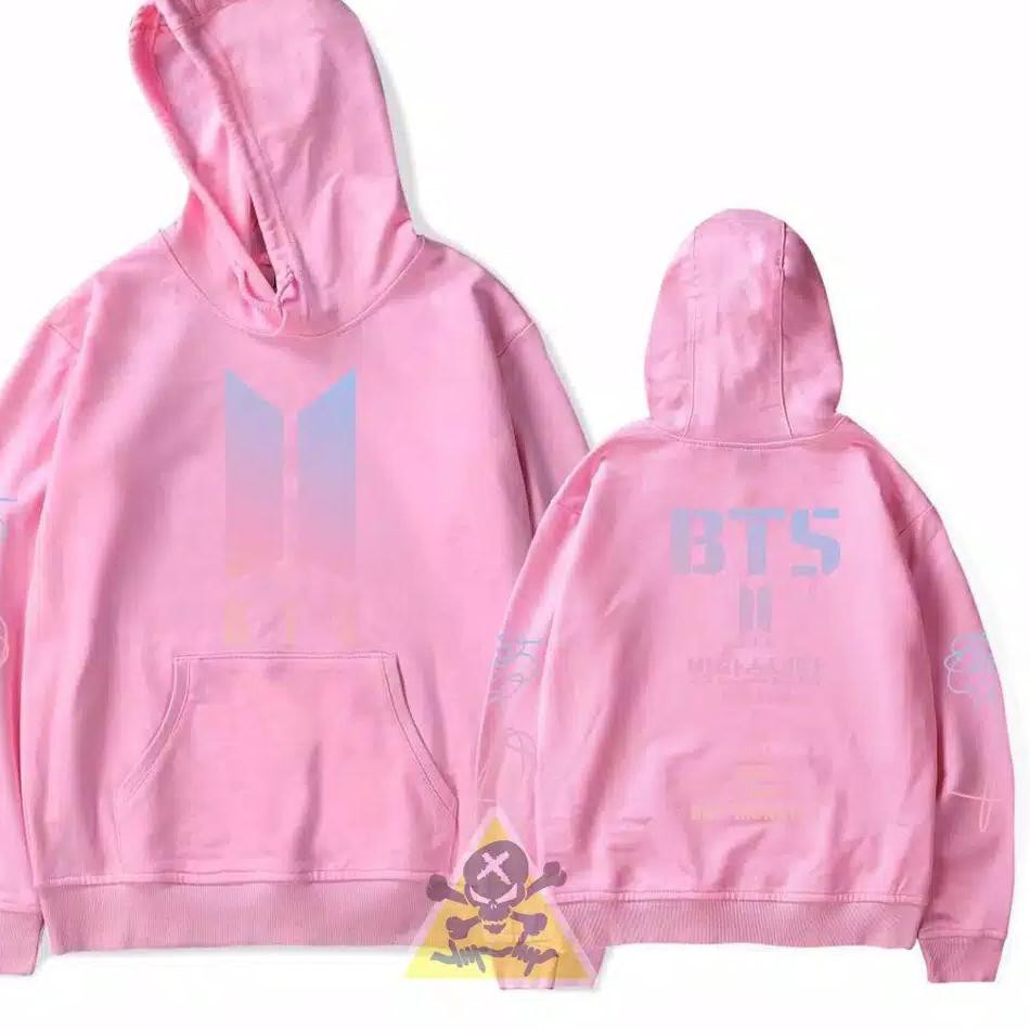 Áo Khoác Hoodie In Hình Các Nhân Vật Bt21 Jungkook Jimin Jhope V Jin Suga Gradation