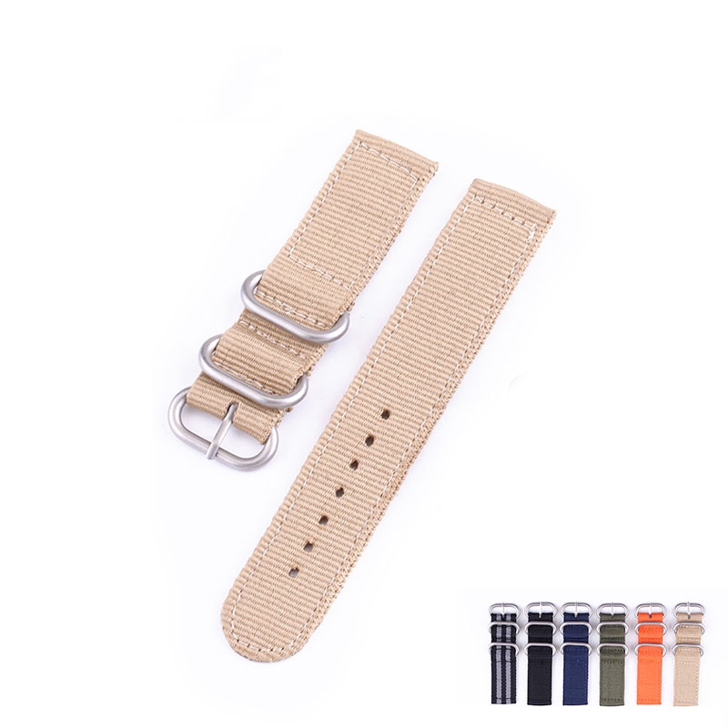18 20 22 24mm Nylon Watch Strap Watch Accessories High Quality Watch Band Watchbands