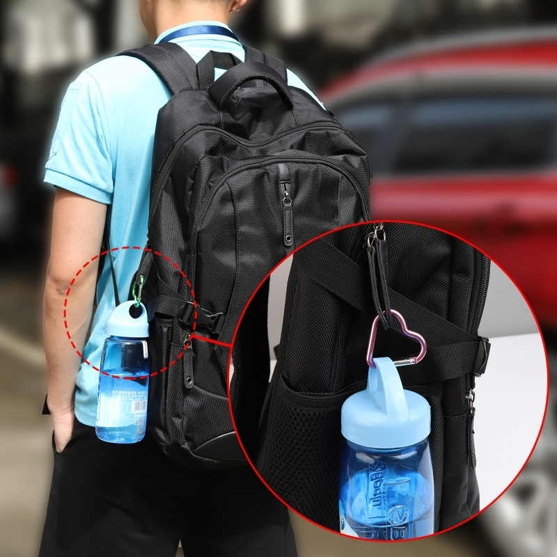 1 Móc Treo Bình Nước Thể Thao Bằng Hợp Kim Nhôm Chất Lượng Cao