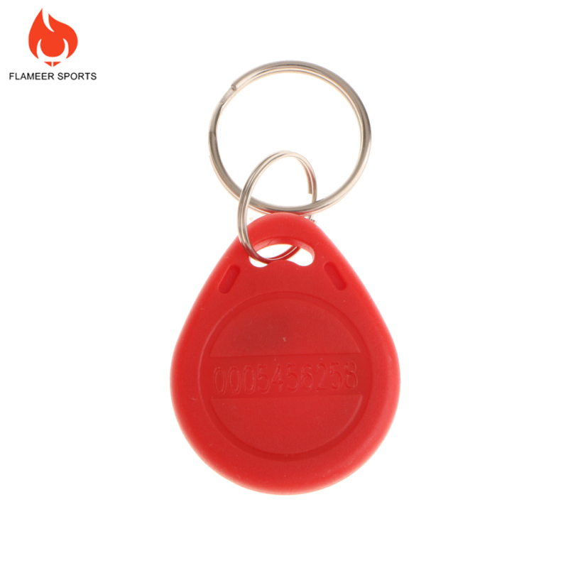 Flameer Sports 10Pcs 125KHZ RFID Proximity ID Card Token Tags Key Fobs Access System Green