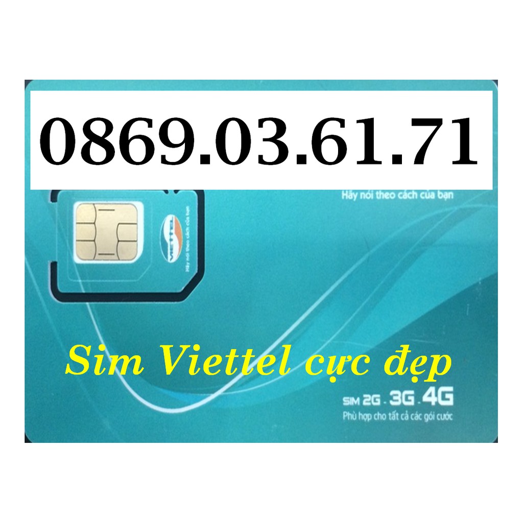 SIM SỐ GÁNH VIETTEL SỐ ĐẸP GIÁ BÌNH DÂN