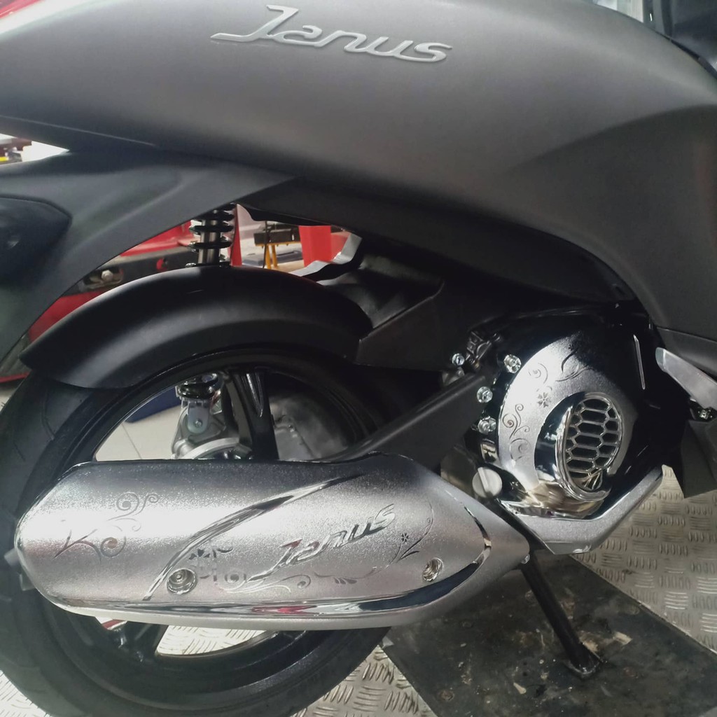 THẢM LÓT để CHÂN XE JANUS CAOSU, INOX, CHẮN BÙN JANUS