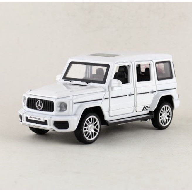 Mô hình tĩnh xe ô tô siêu xe Mercedes-Benz AMG G63 TY 1:32 kim loại oto tĩnh đồ chơi trẻ em o to mini trưng bày vỏ sắt