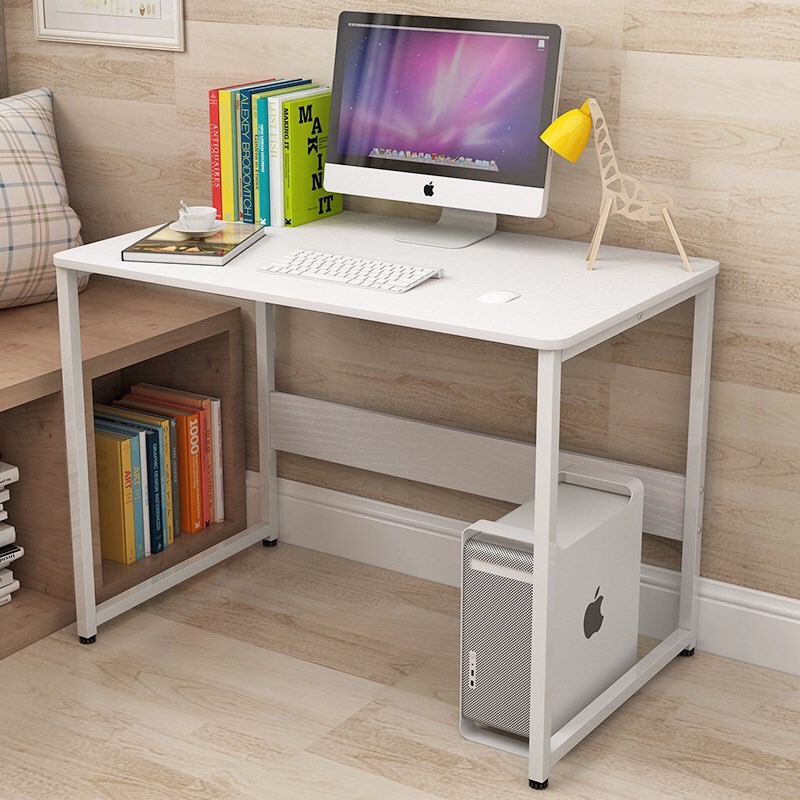 [ COMBO ] Bàn làm việc, học tập kiểu hàn kèm ghế Eames full phụ kiện lắp đặt. | BigBuy360 - bigbuy360.vn