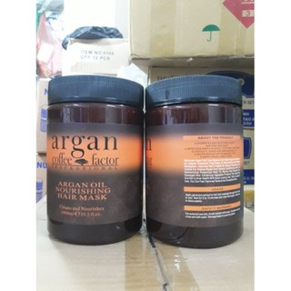 Ủ HẤP TÓC SIÊU MƯỢT ARGAN coffee FACTOR 1000ml